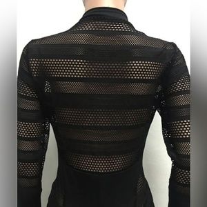 Black long sleeve jumpsuit